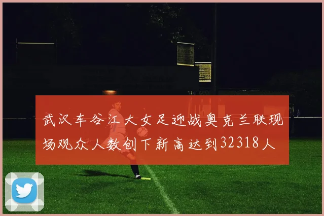 武汉车谷江大女足迎战奥克兰联现场观众人数创下新高达到32318人